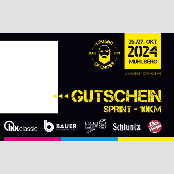 Gutschein | Ticket Sprint | LOC 2024 | Mühlberg | Early Bird Ticket  (bis 31.12.23)