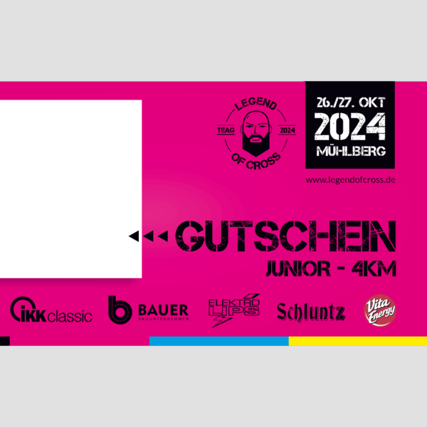 Gutschein | Ticket  Junior | LOC 2024 | Mühlberg